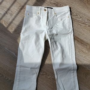 Versace womens white denim jeans Medusa 26 / 0-2